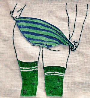 naked embroidery