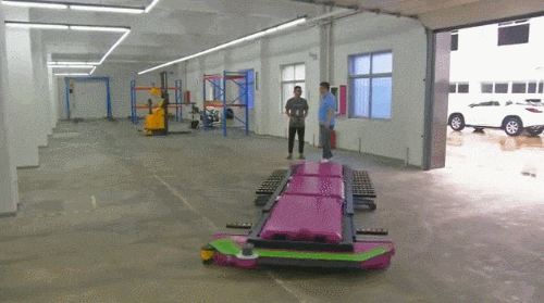 robot satisfying valet