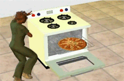 pizza the sims video games