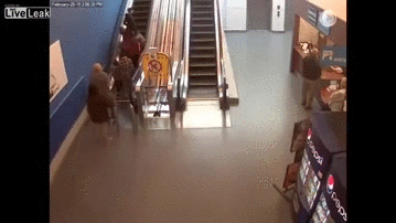 well standing escalator