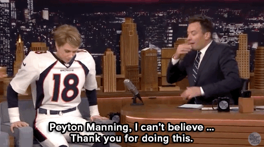 mic jimmy fallon super bowl peyton manning