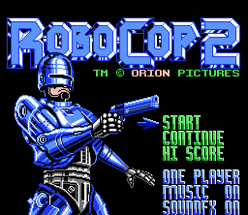 video games nintendo robocop