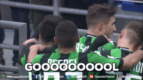 sassuolocalcio goal gol esultanza