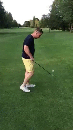 golf shot trick