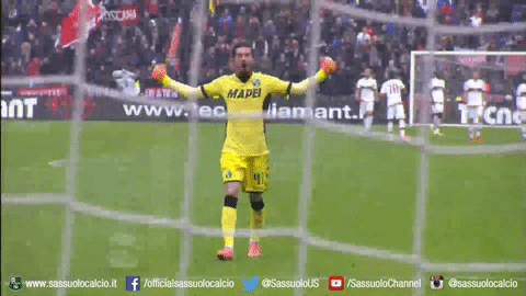 sassuolocalcio esultanza consigli urlo