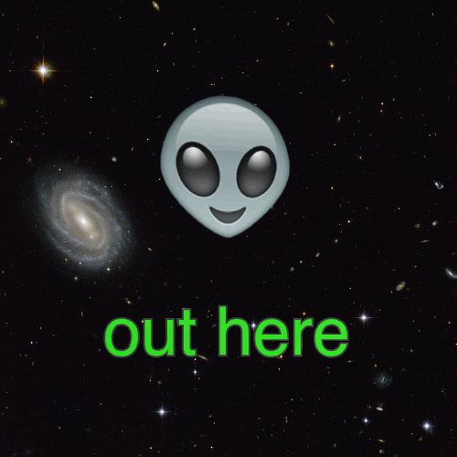 emoji alien