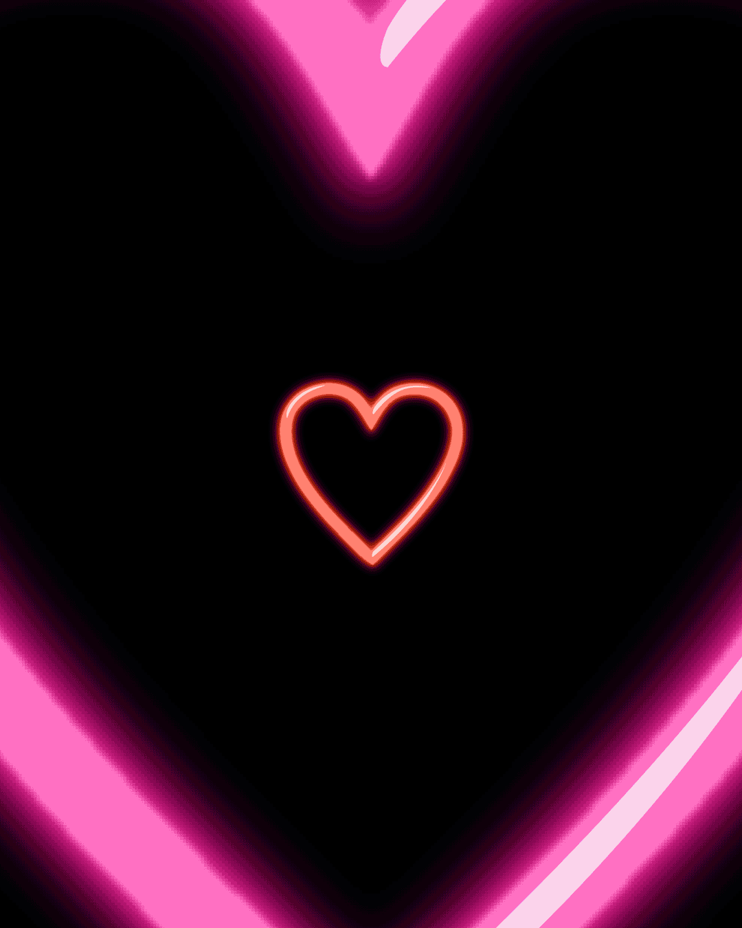 art heart neon