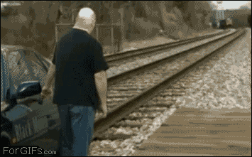 train trick chicken