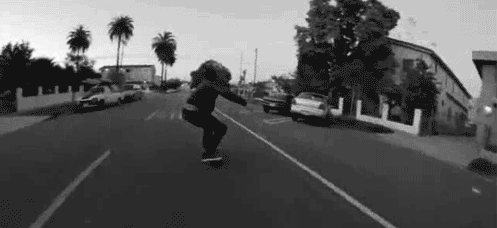 swag skateboarding spinning