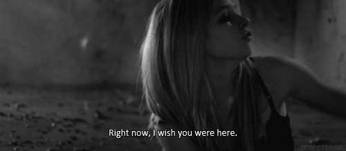 avril lavigne reaction gifs i wish you were here