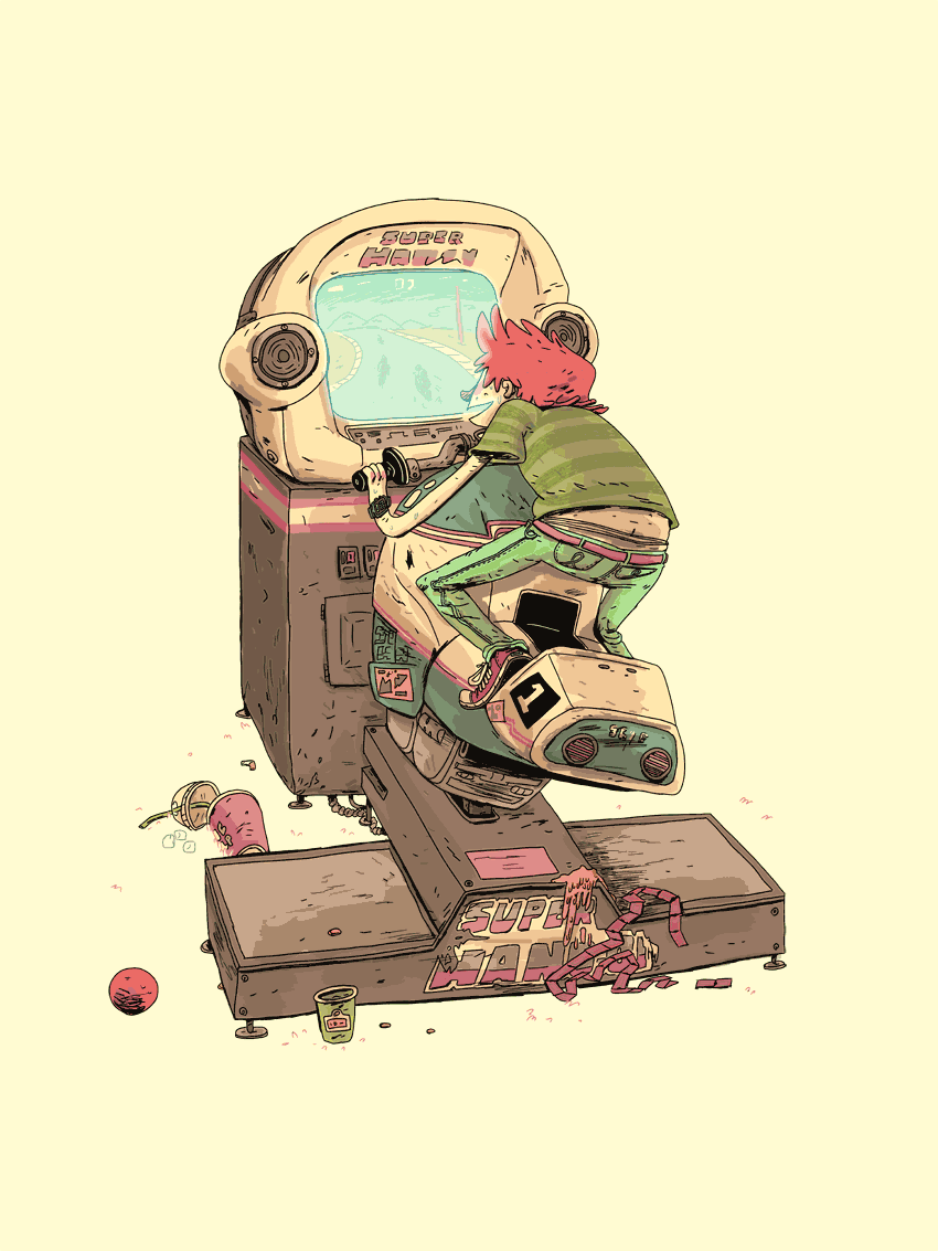 video games arcade nerdy