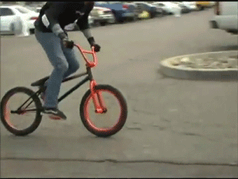 trick flip bmx