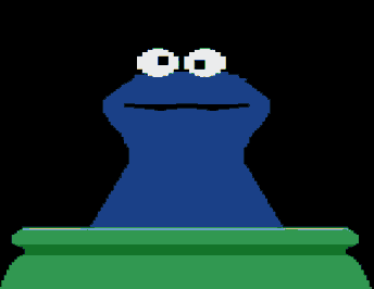 cookie monster atari 2600