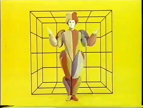 aris bauhaus oskar schlemmer dia triadische ballet
