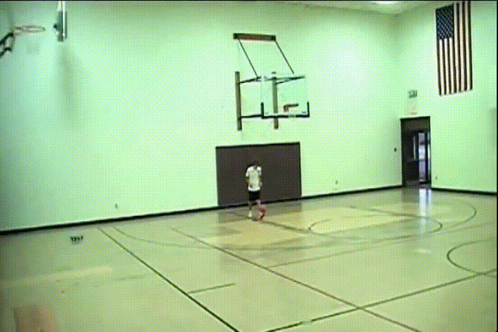 soccer basketball trick