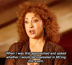 alex kingston precious bb sometimes shes so intelligent and other times i just cannot