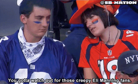 football awkward fans