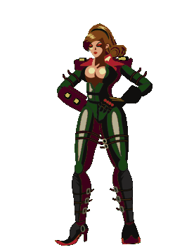 video games hair green