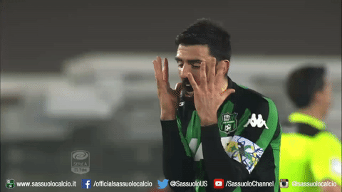 sassuolocalcio rabbia magnanelli francesco