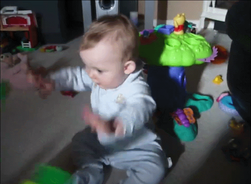 baby robot spanking