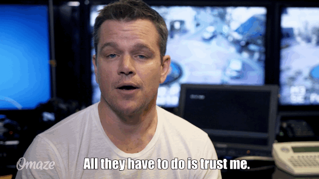 omaze prank matt damon bourne