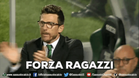 sassuolocalcio forza eusebio di francesco
