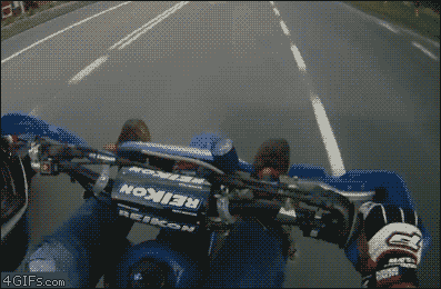 motorcycle bus stunt