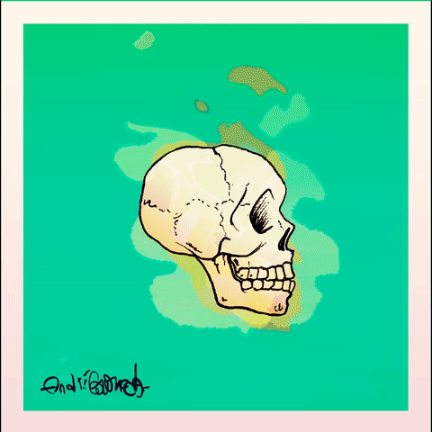 art animation skull