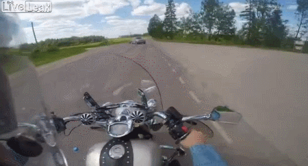 crash motorcycle pov