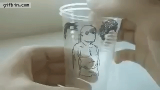 water trick cup