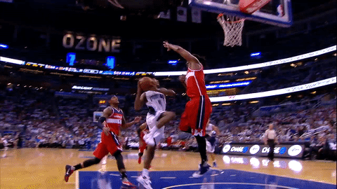 nba dunk orlando magic aaron gordon