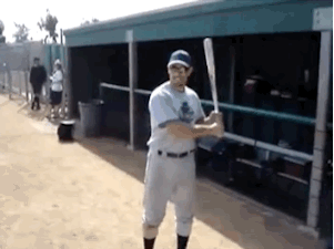 baseball trick bat