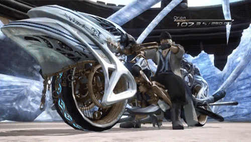 video games final fantasy motorcycle