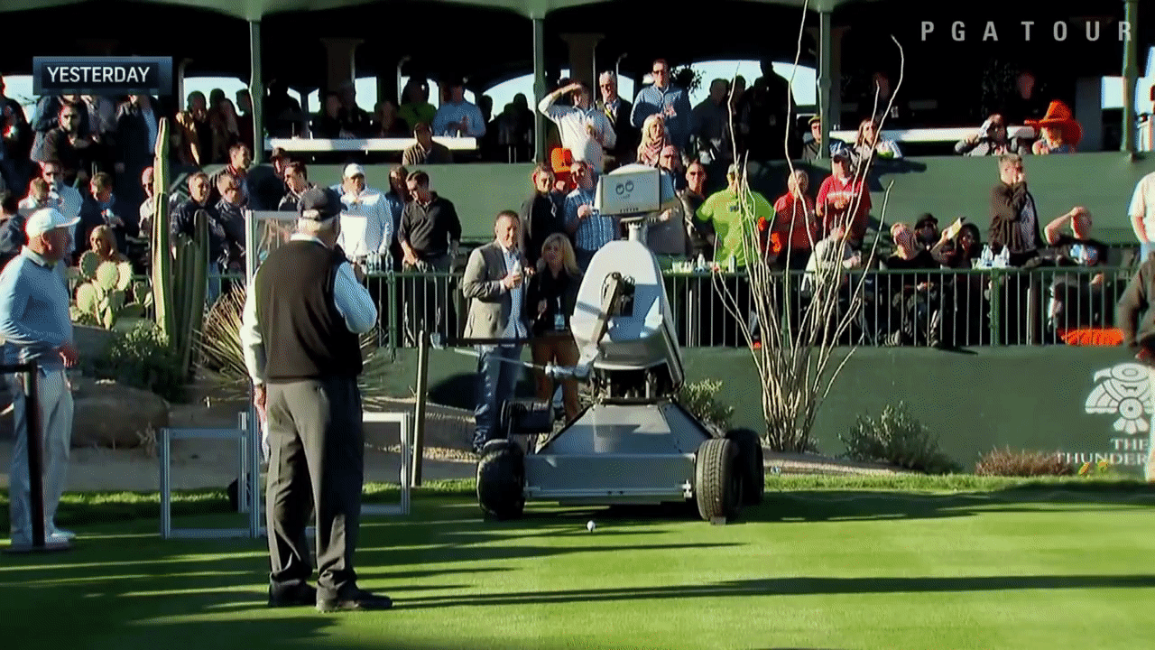 robot golf