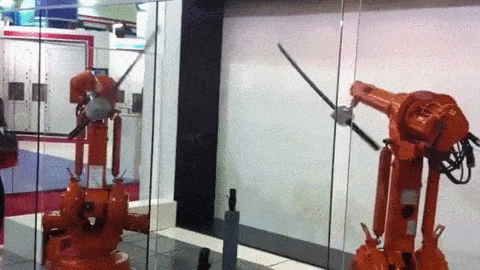 robots balance katana
