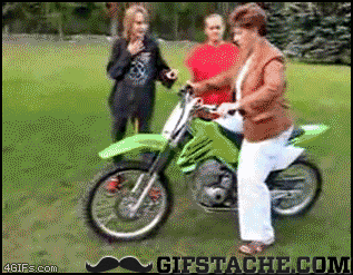 fail crash motorcycle