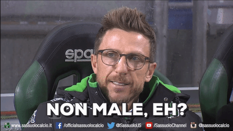 sassuolocalcio sorriso eusebio di francesco