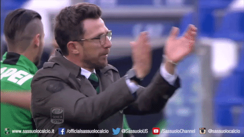 sassuolocalcio coach mister di francesco