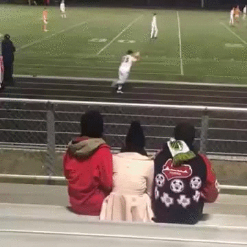 soccer goal somersault