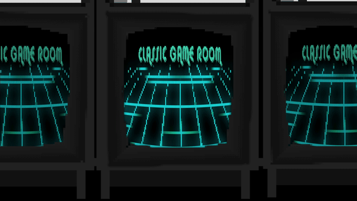 retro cgr classic game room