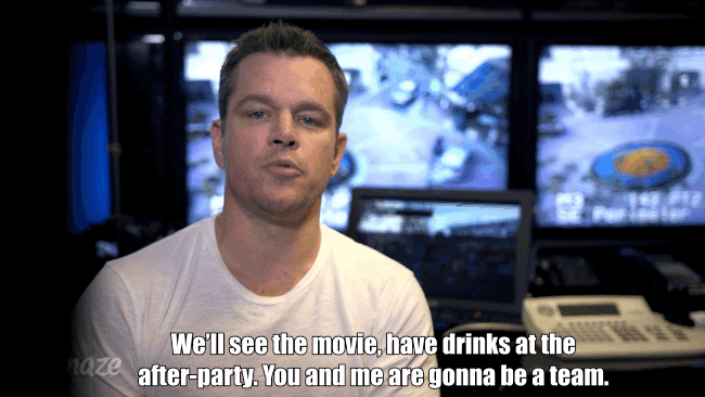 omaze prank matt damon bourne