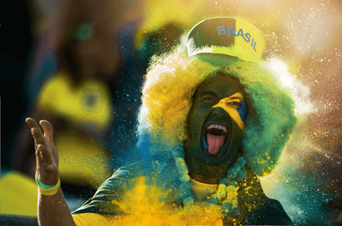 football soccer makeup