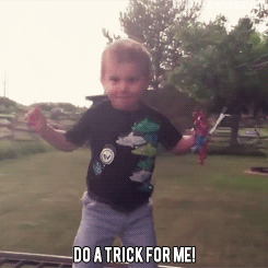 jumping trick trampoline