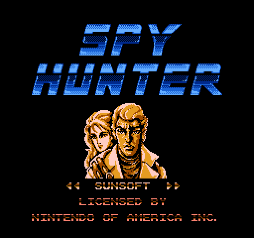 nes title screen spy hunter