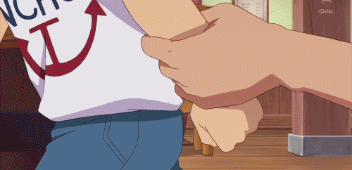 one piece laugh childhood