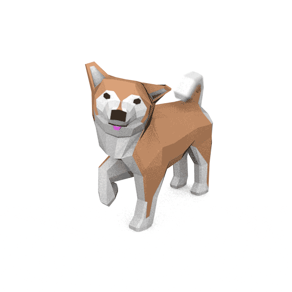 loop shiba inu shibe