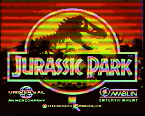 video games 90s jurassic park