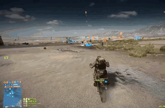 video game motorcycle battlefield 3