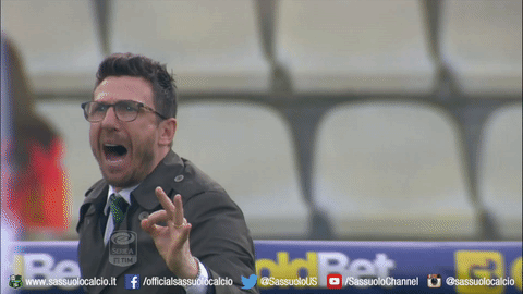sassuolocalcio coach mister di francesco