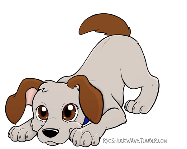 animation dog puppy